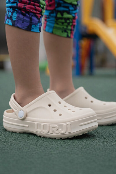 Lurji نعال أطفال كريمية – خفيفة الوزن ومريحة للقدمين، نعال يومية بنعل ناعم