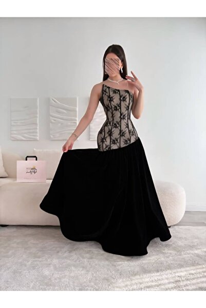 Special-DIARA black "royal bow" dress