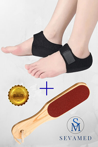 kırmed Topuk Dikeni Ağrıları için Kumaş Topuk Çorabı Tabanlığı Topukluğu ve A...