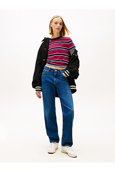 Tommy Hilfiger Kira Orta Bel Dar Kesim Kadın Jean