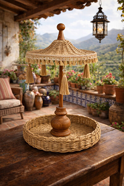 Marrone Bali Şemsiyesi Dekor Ürünü