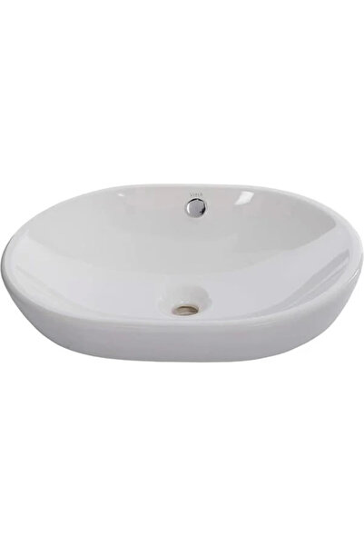 AyrStore Metropole 5942B003 0012 Oval Çanak Lavabo, 60 cm, Beyaz