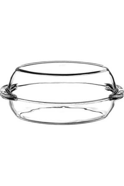 AyrStore Paşabahçe Borcam Kapaklı Büyük Boy Oval Tencere