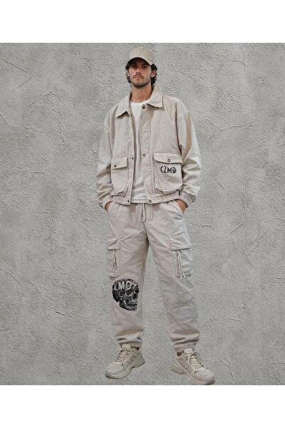 CZMD Raw Skull Bone Denim Set