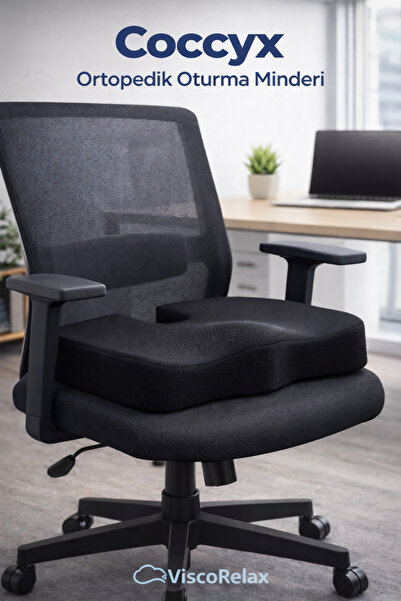 EpiRelax Cocixx Ergonomik Oturma Minderi – Bel Destekli Konforlu, Yumuşak, Kaymaz Taban