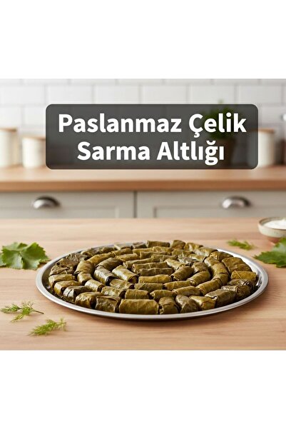 Saint Belisama Concept Stainless Steel Metal Stuffing - Stuffing Mat 24 Cm, Practical Stuffing Mat, with Strainer