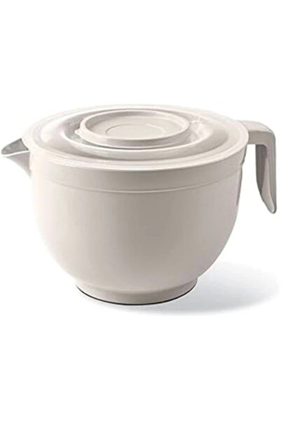 AyrStore Karıştırma Kabı & Mikser Kase Kapaklı Mikser Kase 3 Litre Çırpma Kab...