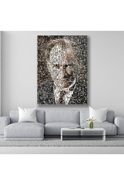 DEKORİCACAM Atatürk Cam Tablo