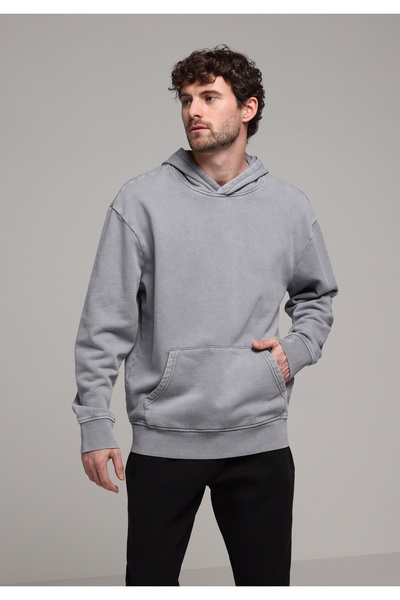 Colin's Ανδρικό γκρι φούτερ Comfort Fit