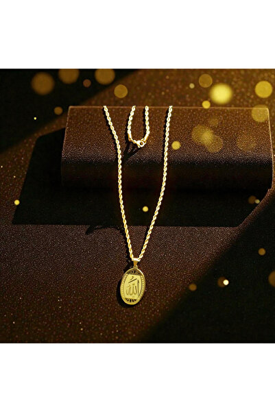 ÇağlaDesign قلادة مكتوب عليها الله