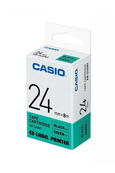 Casio EZ Label Printer Tape Cartridge - Green