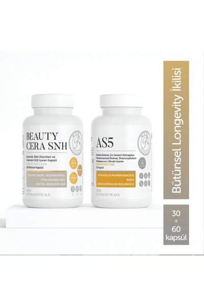 MFM NUTRACEUTICALS MFM Bütünsel Longevity İkilisi Set