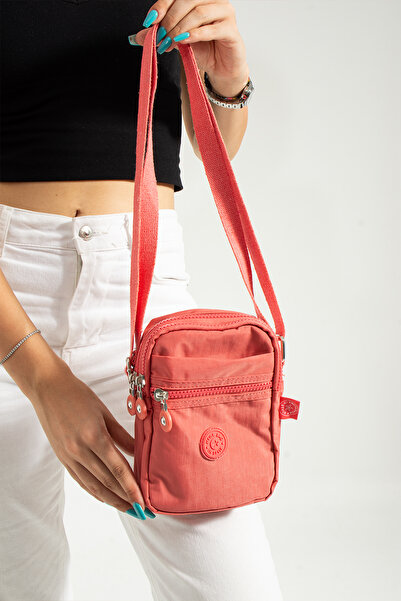 PASSTELL Unisex Klinkır Fabric Waterproof Bag with Crossbody and Shoulder Strap