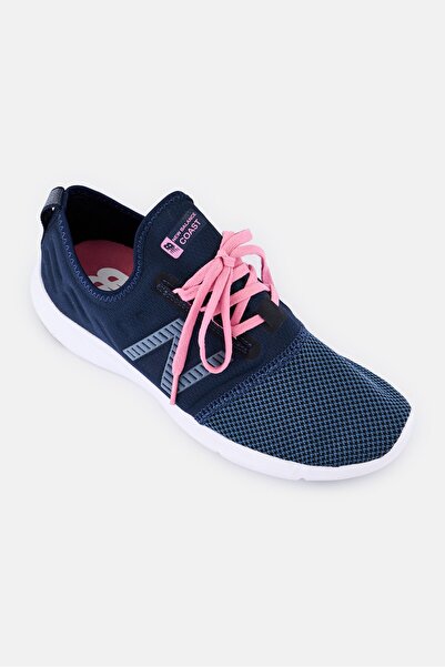 New Balance Women WCSTLNG4 Lace Up Running Shoes, Navy