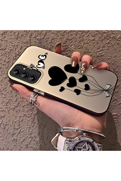 ucuc حافظة هاتف سامسونج جالاكسي A14 متوافقة مع نمط بالون القلب المصنوعة من ال...