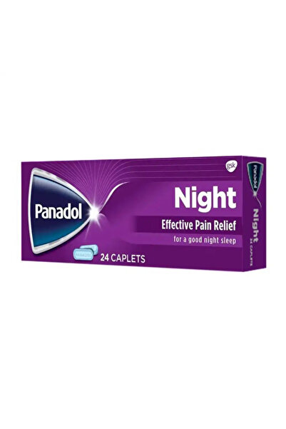 Panadol Night Effective Pain Relief Caplets- 24pcs
