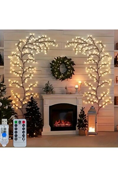 Choice 96 شريط إضاءة LED يعمل بمنفذ USB على شكل شجرة، 8 أوضاع إضاءة، مثالي لغ...