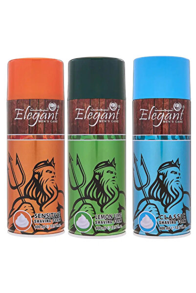 Elegant رغوة حلاقة معطرة متنوعة - 400 مل (قد يحصل العميل على أي نوع منها)