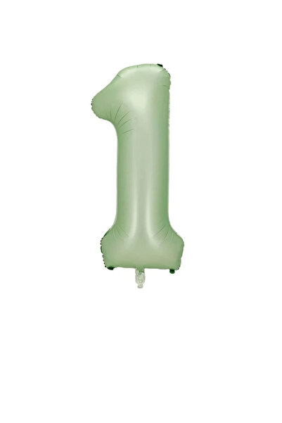 Öztürkpartievi بالون فويل على شكل رقم 1 لعمر سنة واحدة 76 سم