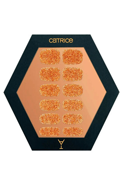 Catrice About Tonight Self Adhesive Glitter Nail Foil 24pcs Golden- C02 Celebrate Good Times