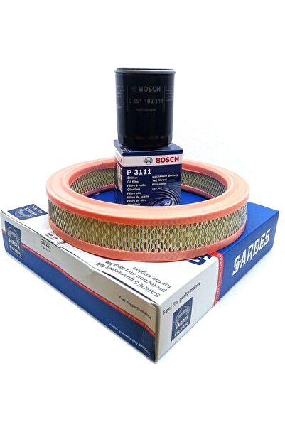 Bosch Tofaş Doğan Kartal Slx 94 - Şahin Uyumlu Hava Ve Yağ Filtresi 2'li Seti