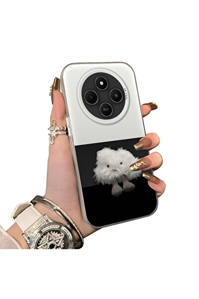 ucuc حافظة لهاتف Xiaomi Redmi 14C مصنوعة من السيليكون الصلب ومضادة للسقوط وذا...