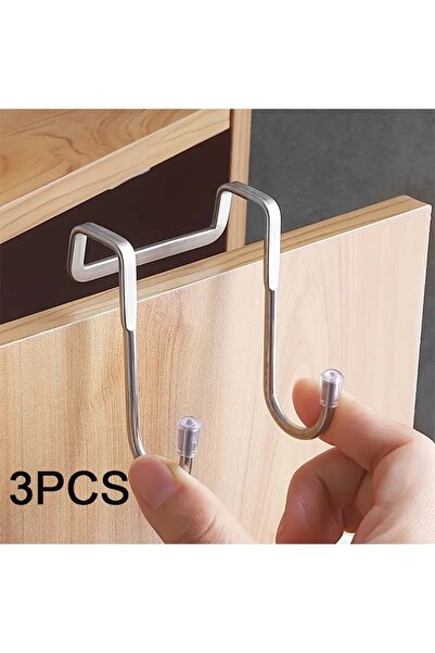 Choice مجموعة من 3 خطافات على شكل حرف S مصنوعة من الفولاذ المقاوم للصدأ، لا ت...