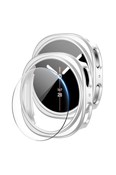 UnDePlus Samsung Galaxy Watch 8 Classic 46mm Hard Pc Case and Screen Protector