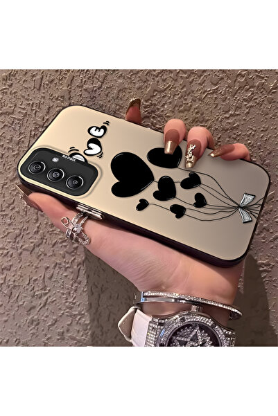 ucuc حافظة هاتف سامسونج جالاكسي M34 5G متوافقة مع نمط بالون القلب المصنوعة من...