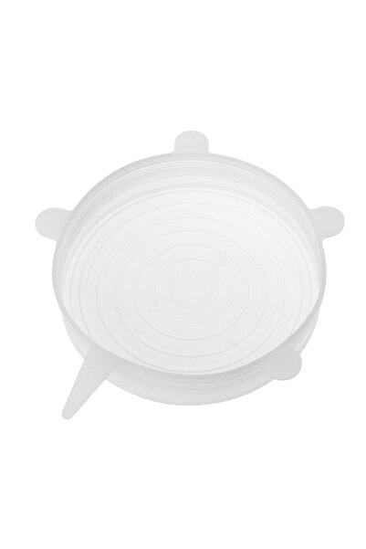 Alloet 14 cm Reusable Silicone Cover Silicone Stretch Lid Cooking Kitchen Accessories Flexible Round Silico