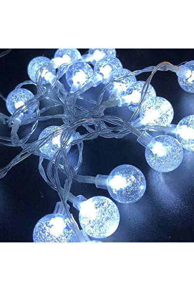 Choice سلسلة أضواء LED بيضاء على شكل كرات فقاعية بطول 1.5 متر و10 مصابيح LED،...