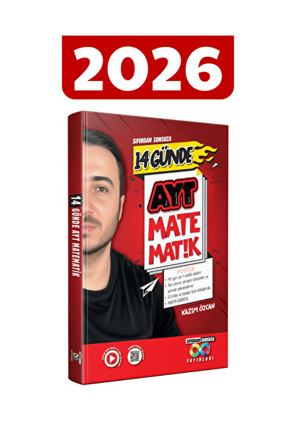 Sıfırdan Sonsuza Matematik 2026 14 Günde AYT Matematik