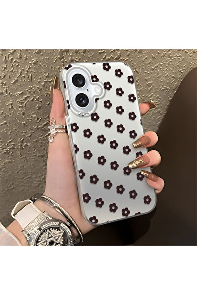 ucuc حافظة من السيليكون المتوافقة مع هاتف iPhone 16 ذات حافة صلبة ومضادة للسق...