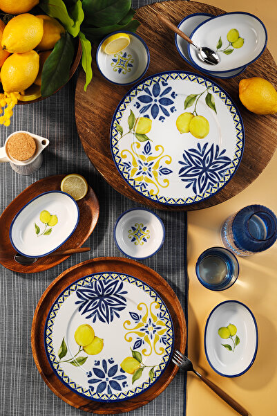 Kütahya Porselen طقم فطور ليموناتا 8 قطع لشخصين