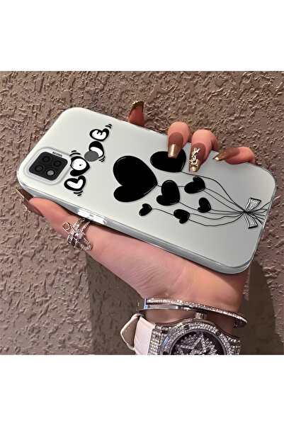 ucuc جراب هاتف من السيليكون المحمي بنمط بالون القلب المتوافق مع هاتف Xiaomi P...