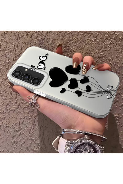 ucuc حافظة هاتف سامسونج جالاكسي S23 Fe متوافقة مع نمط بالون القلب المصنوعة من...