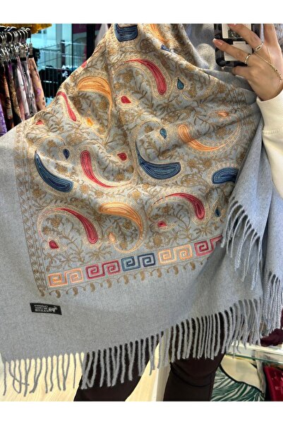 Sevgi Butik Şal NAKIŞLI KAŞMİR OMUZ ŞALI