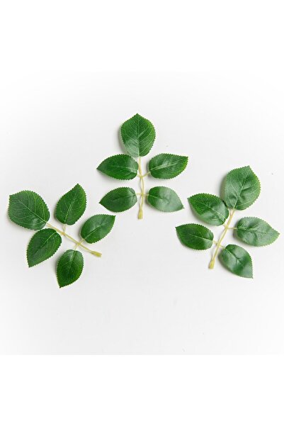 Choice 6 20 Pieces Silk Rose Leaves Fake Plant Wedding Decorative Wreath Chri...