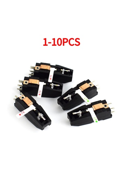 Alloet 2pcs Replacement Turntable Cartridge Ruby Sapphire Needles Rec Phonograph Turntable Gramophone Recor