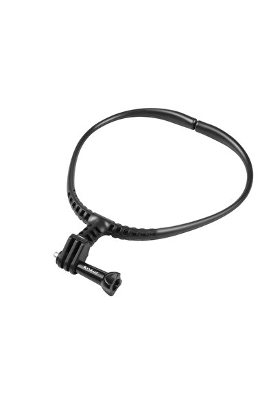 Choice حامل رقبة PULUZ Lazy قابل للتعديل باللون الأسود لكاميرات GoPro HERO 13...