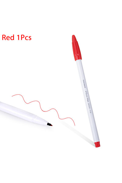 Choice3 قلم تحديد موضع الجلد، أحمر، قطعة واحدة، 5/3/1 قطعة، معقم، أداة لتطويل الرموش، قلم تحديد موضع الجلد
