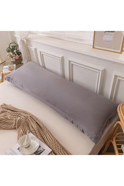 Choice 48x150cm 1pcs moon ash 2025 new cotton and linen single pillowcase skin-friendly machine washable si