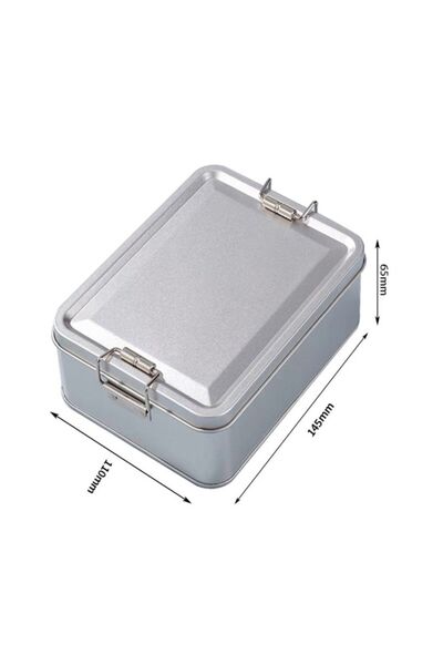 Choice 03 High Quality Metal Storage Box Old-fashioned Rectangular Iron Box C...