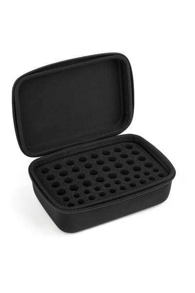 Choice ONLY CASE Hard Battery Organizer Storage Box Carrying Case Holder - Holds 52 Batteries AA AAA Materi