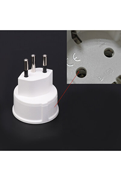 Choice Jack without lock 1 Piece Embedded Swiss Adapter Converter Plug EU DE ...