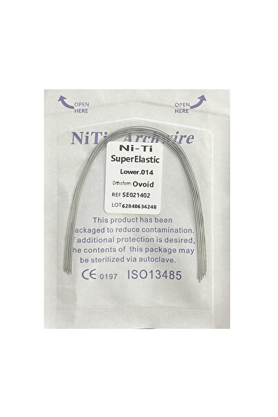 Choice17 014 Lower 10pcs/Pack AG Dental Orthodontic Arch Wires NITI Round / R...