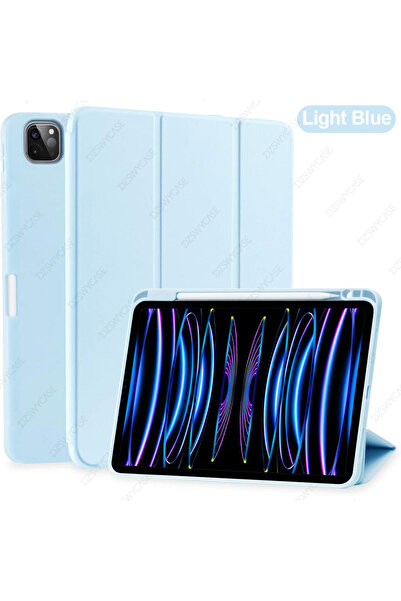 Choice جراب أزرق فاتح لجهاز iPad Pro مقاس 11 بوصة من الجيل الرابع/الثالث/الثا...