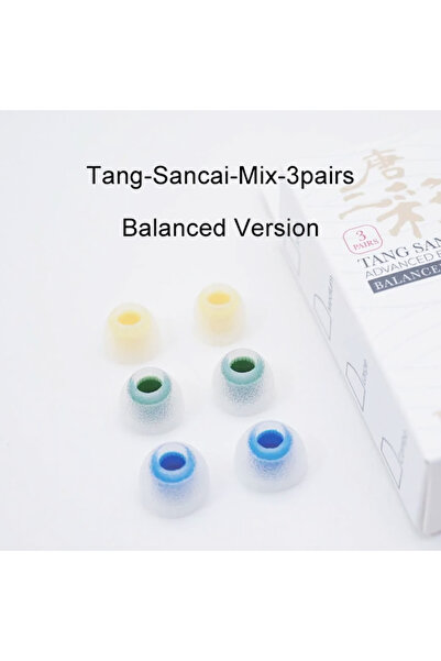 Choice B-MIX-3pairs Tangzu Tang Sancai Balanced/WirdBore/Narrow Ver. أطراف أذ...