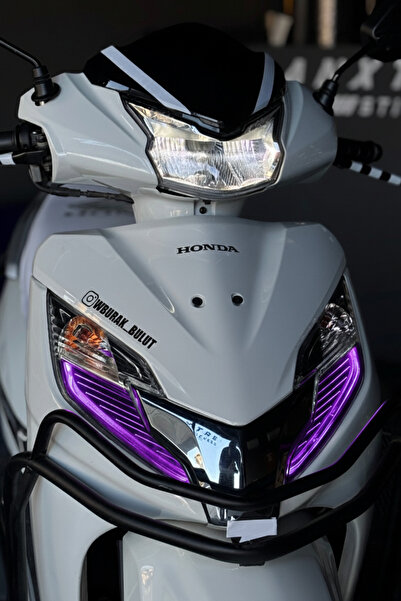 Banxtre ملصق فيلم المصباح الأمامي بتصميم مميز لدراجة هوندا أكتيفا (مناسب لمود...