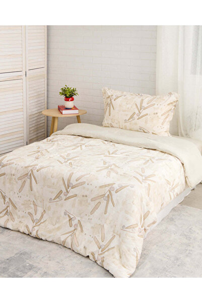 REDTAG لحاف مطبوع بيج مكون من 3 قطع (مقاس فردي)